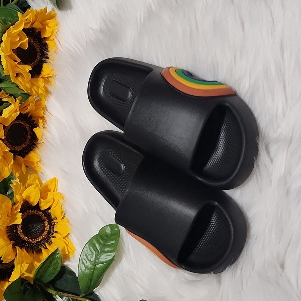 NWOB Fruity Pebbles Slide Sandal